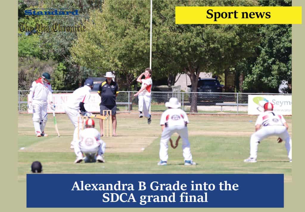 Alexandra B Grade into the SDCA grand final