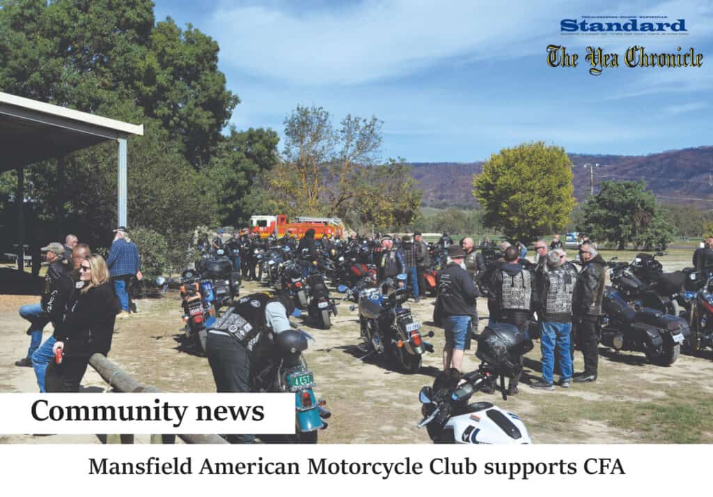 Mansfield American Motorcycle Club supports CFA