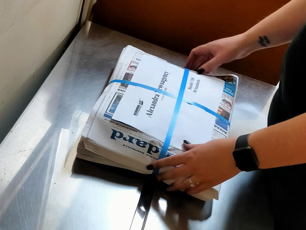 Alexandra Newspapers distribution