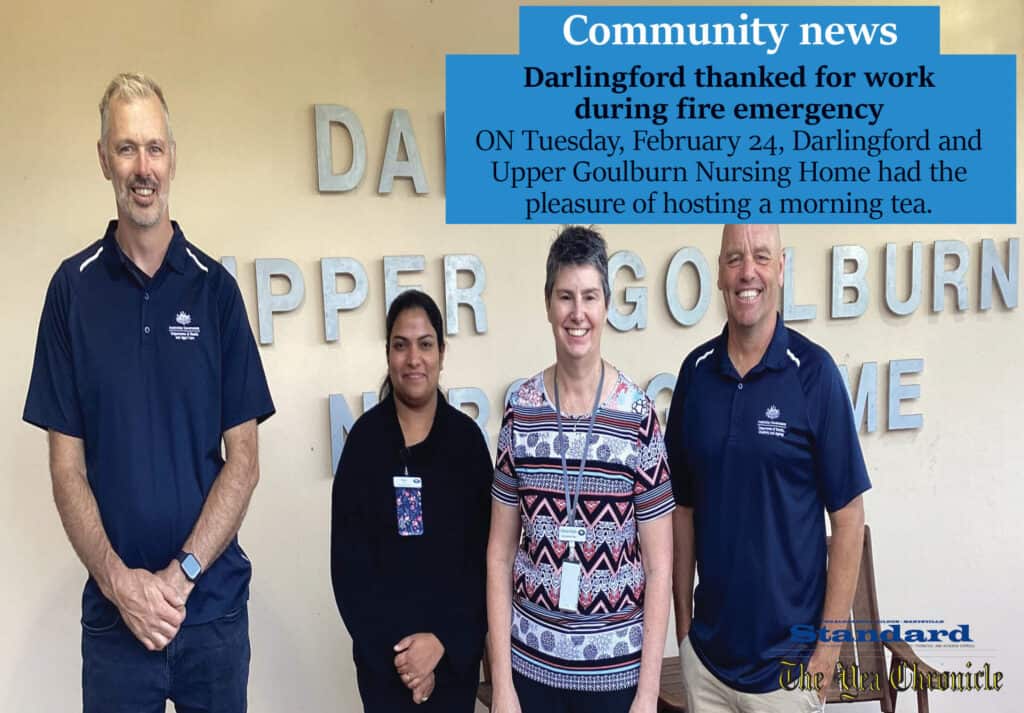 Nicholas Deane, Gee Nair, Donna Walsh and Dean Walton.