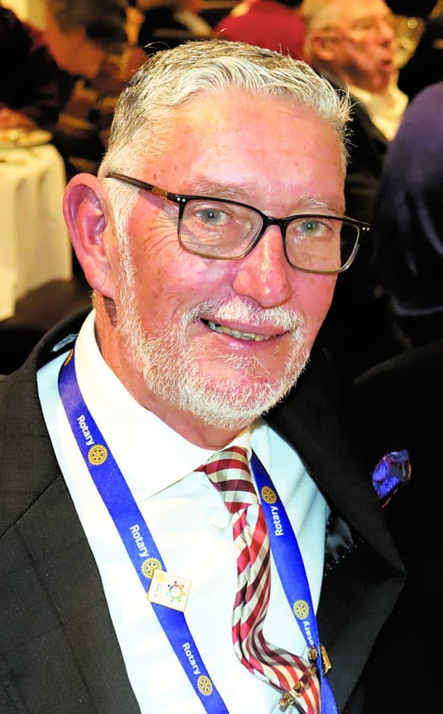 Outgoing Rotary president speaks about challenging year for the club