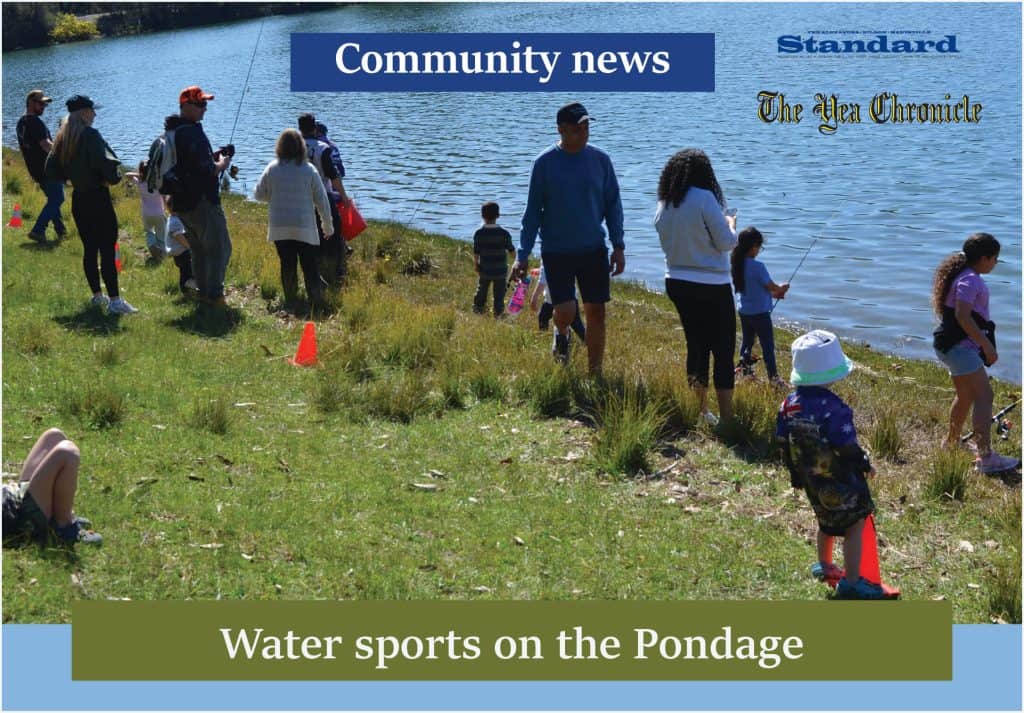 Water sports on the Pondage