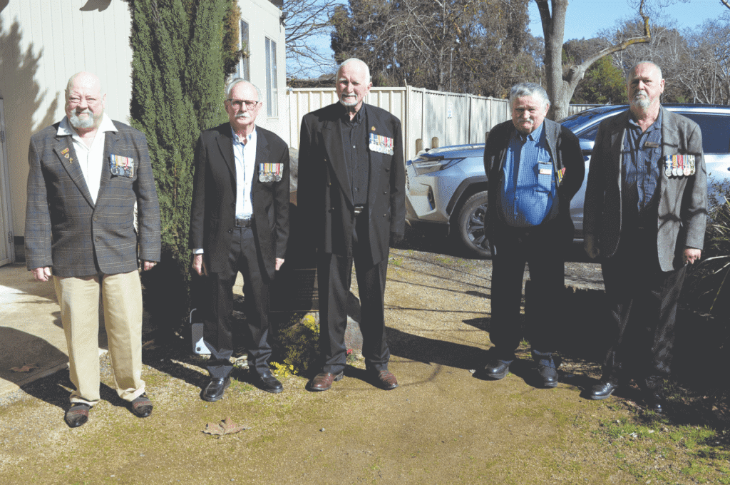 Alexandra RSL commemorate Vietnam Veteran's Day