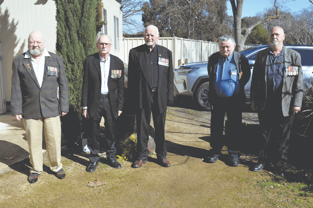 Alexandra RSL commemorate Vietnam Veteran's Day