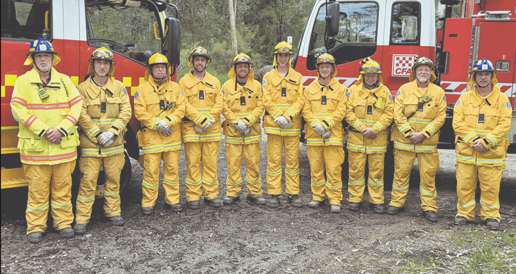 Triangle recruits graduate as bushfire firefighters
