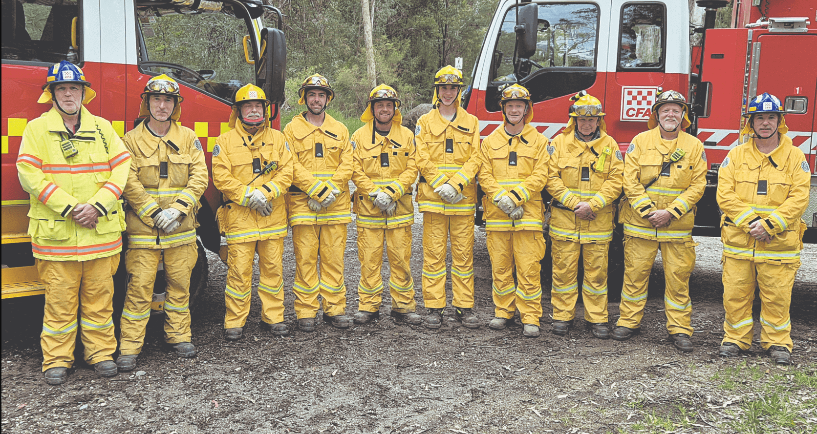 Triangle recruits graduate as bushfire firefighters