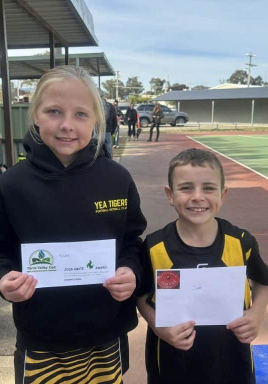 Junior netball returns for Yea Tigers