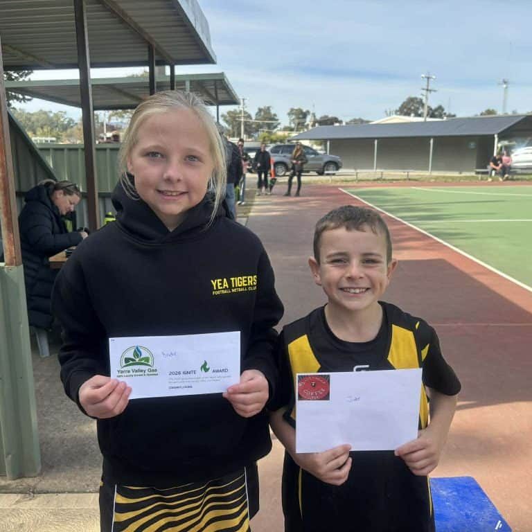 Junior netball returns for Yea Tigers