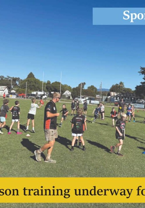 Pre-season training underway for AFNC