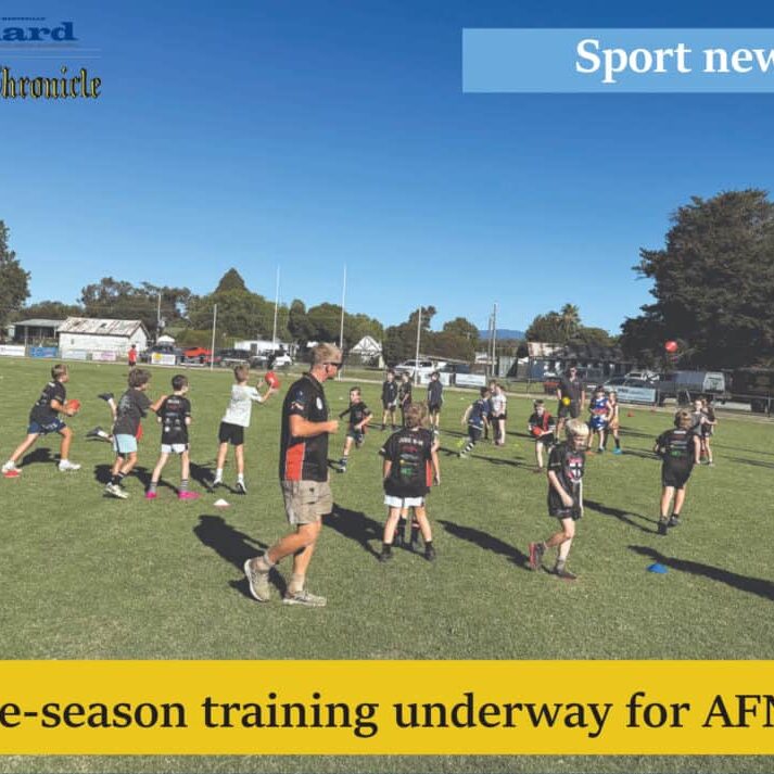 Pre-season training underway for AFNC