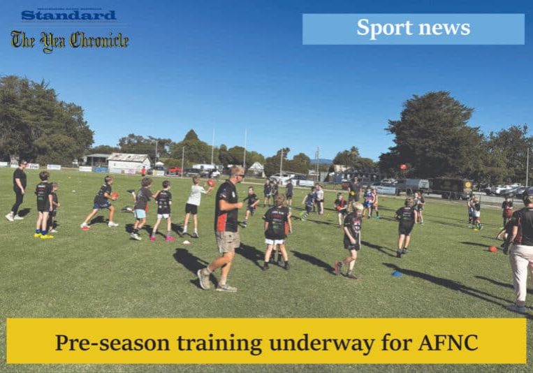 Pre-season training underway for AFNC