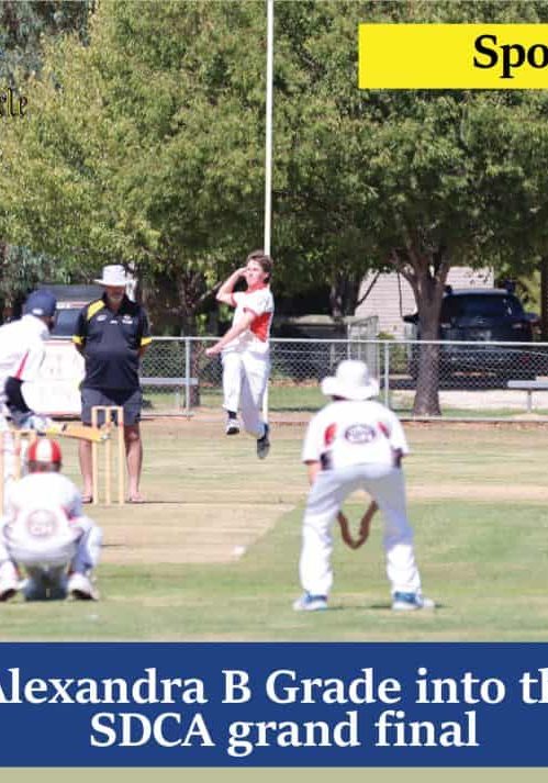 Alexandra B Grade into the SDCA grand final