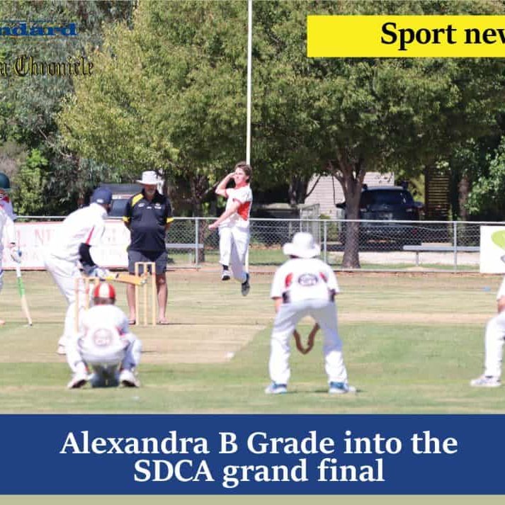 Alexandra B Grade into the SDCA grand final
