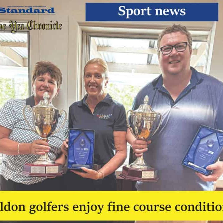 Eildon golfers enjoy fine course conditions