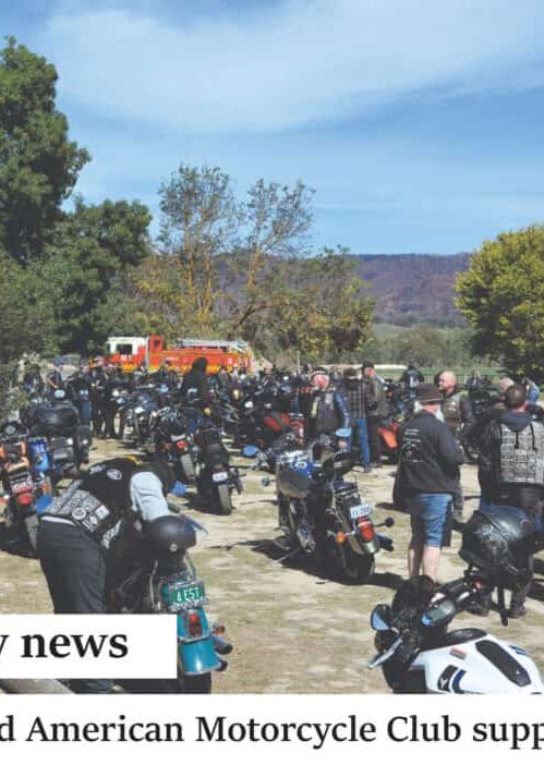 Mansfield American Motorcycle Club supports CFA