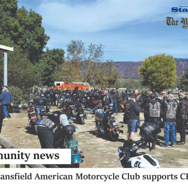 Mansfield American Motorcycle Club supports CFA