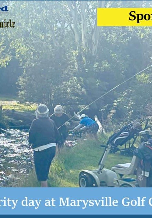 Charity day at Marysville Golf Club