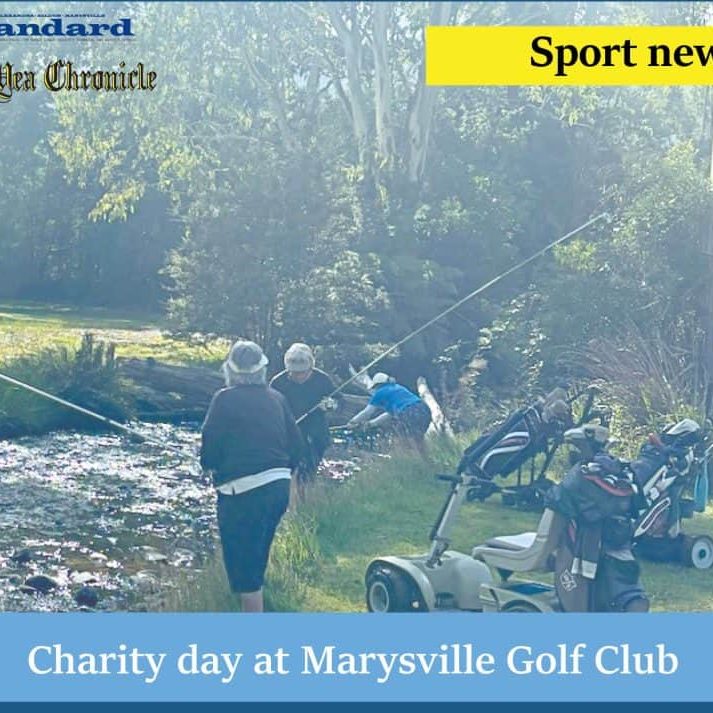 Charity day at Marysville Golf Club