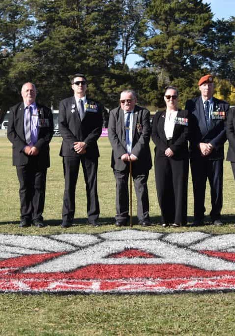 Anzac Day football and netball at Rebel Park