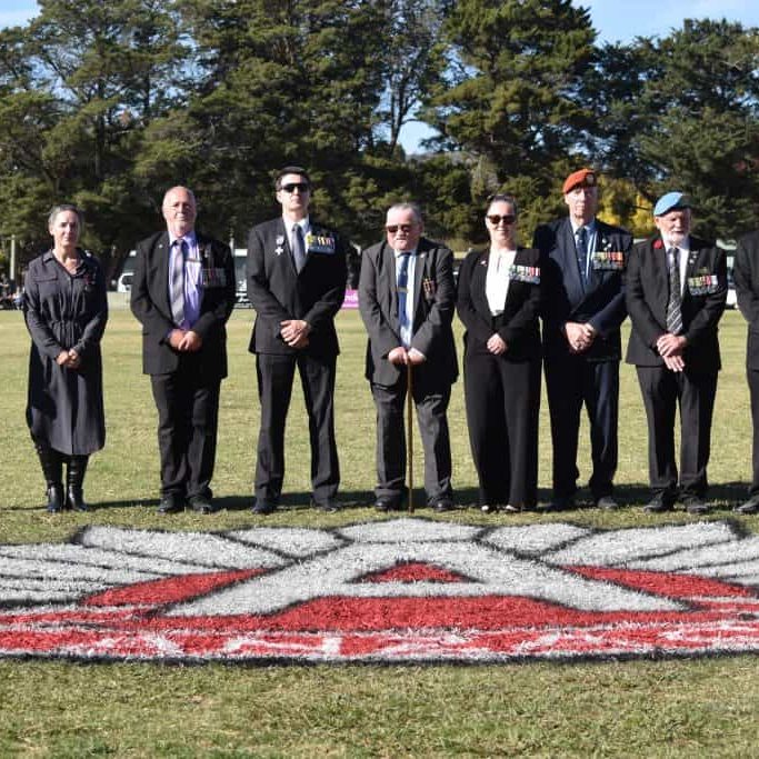 Anzac Day football and netball at Rebel Park