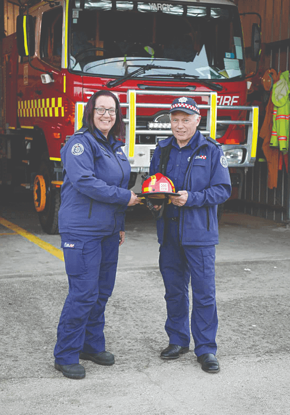 Yarck CFA welcomes new captain Yarck CFA welcomes new captain