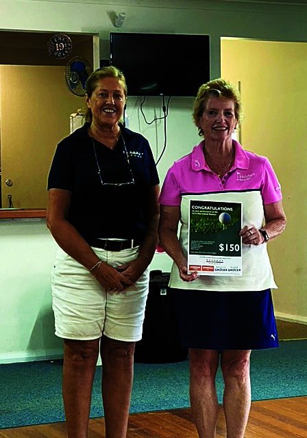 Golf Cathie Harper and Barb Doyle Golf Cathie Harper and Barb Doyle