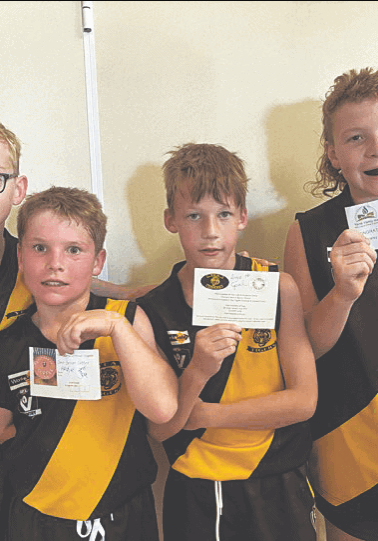 Yea junior teams take on Tahbilk and Seymour Yea junior teams take on Tahbilk and Seymour