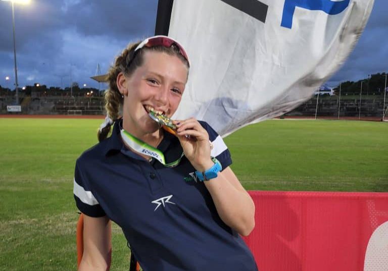 ASC student Koa Parker competes in triathlon events in Queensland