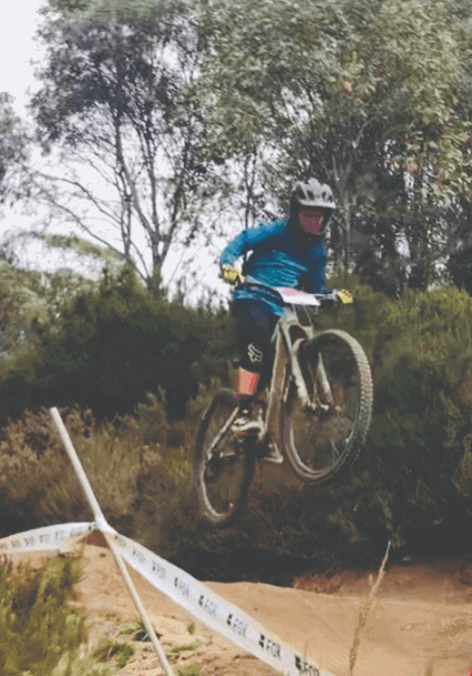 Local student takes on MTB Interschools at Thredbo