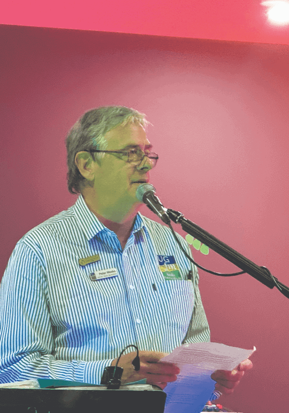 Ian Hewitt and Peter Weeks awarded UGFM life memberships
