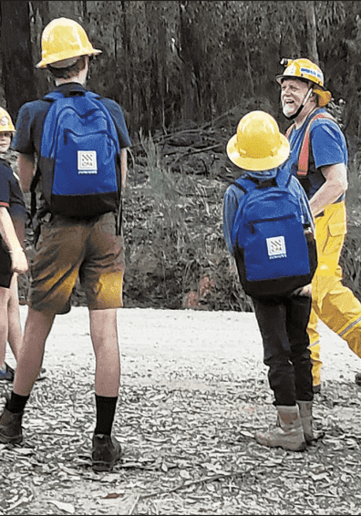 Last week the juniors went out to see the recent control burns in Marysville.