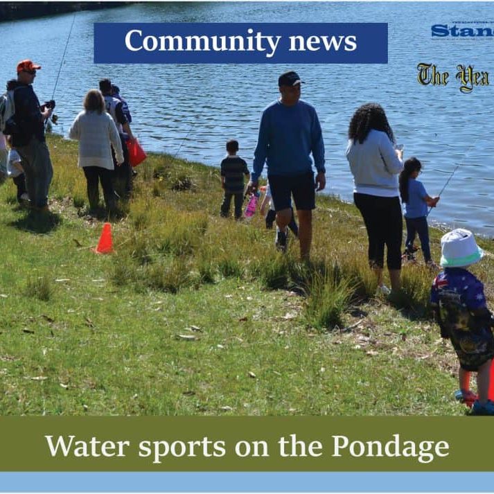 Water sports on the Pondage