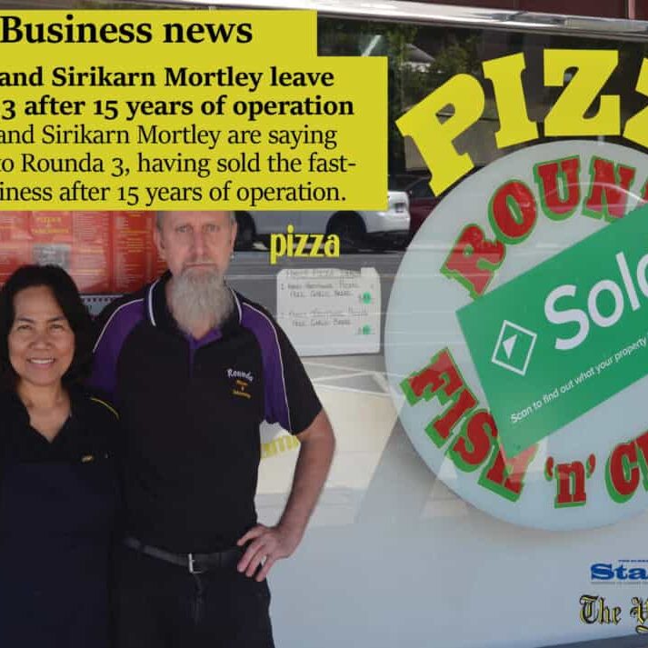 The former owners of Rounda 3 in Alexandra, Sirikarn and Kevin Mortley.