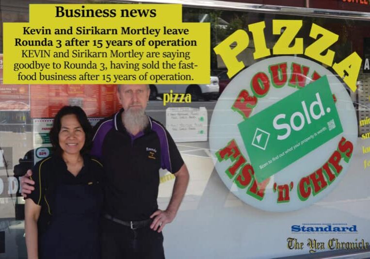 The former owners of Rounda 3 in Alexandra, Sirikarn and Kevin Mortley.