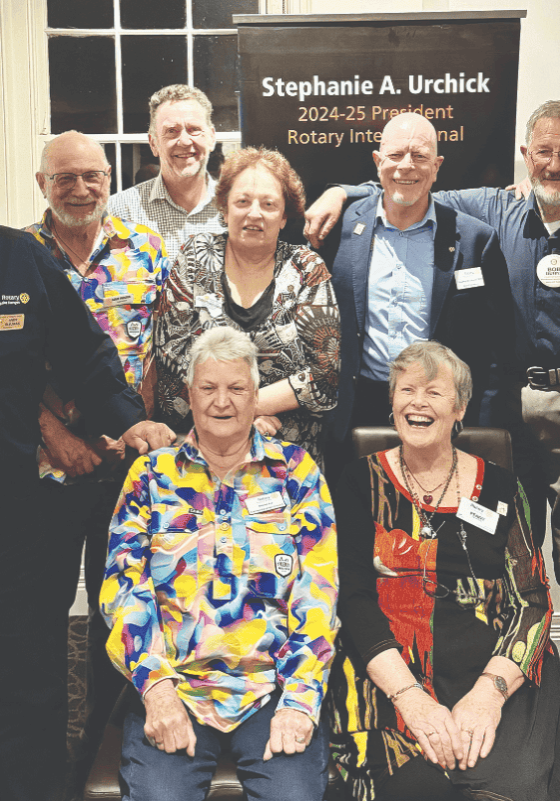Yea Rotary welcomes District Governor