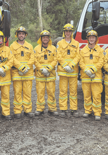 Triangle recruits graduate as bushfire firefighters