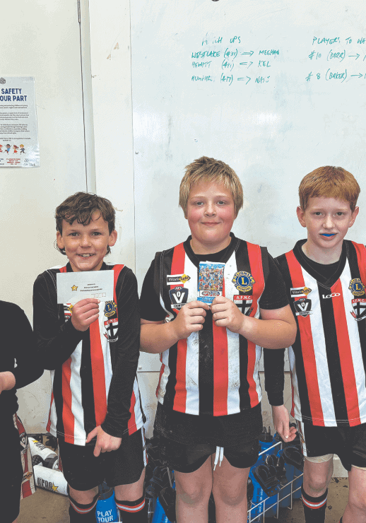 Junior matches at Rebel Park