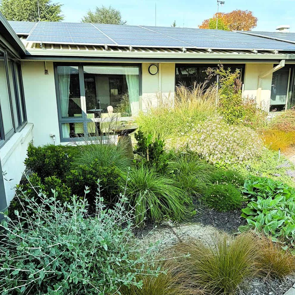 The wonderful sensory garden at Kellock