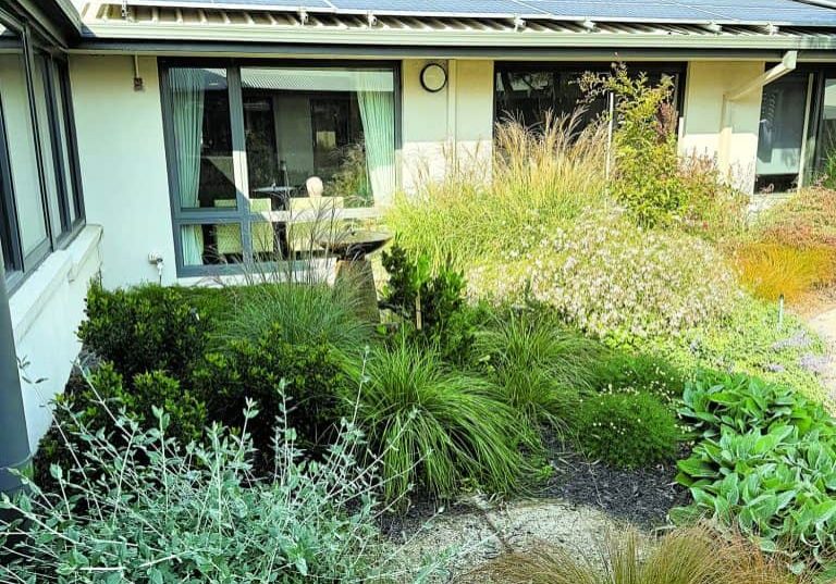 The wonderful sensory garden at Kellock