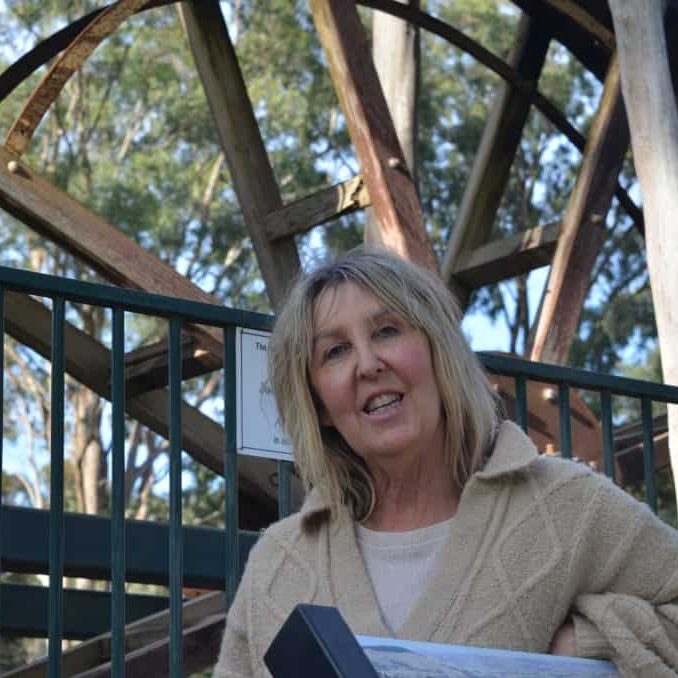 Strath Creek Water Wheel in Pioneer Reserve restored