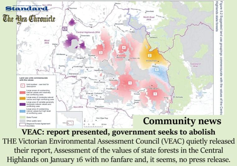 VEAC: report presented, government seeks to abolish