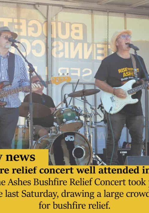 Bushfire relief concert well attended in Yarck