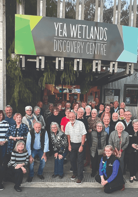 The Yea Wetlands Discovery Centre has now been open for 10 years. The Yea Wetlands Discovery Centre has now been open for 10 years.