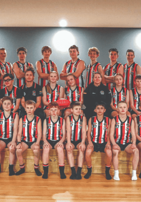 Alexandra under 14 footballers and under 13 netballers through to the grand final Alexandra under 14 footballers and under 13 netballers through to the grand final