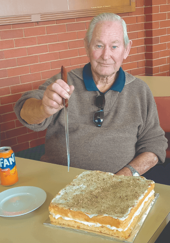 Age is no barrier for Barry Age is no barrier for Barry