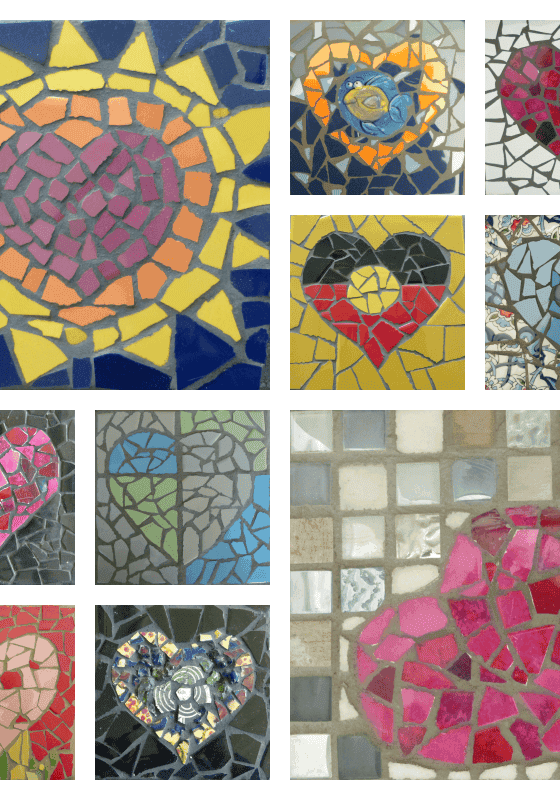 Heartfelt mosaics brighten fire recovery from Taggerty