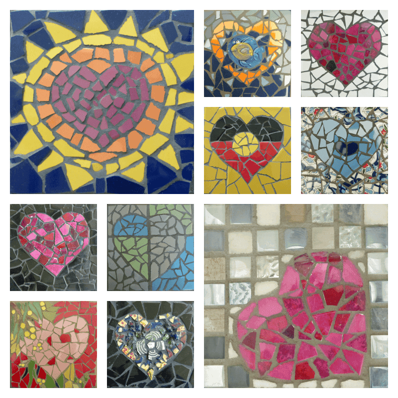 Heartfelt mosaics brighten fire recovery from Taggerty