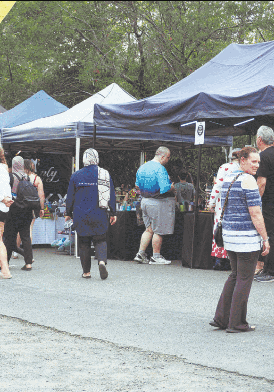 Eildon was buzzing on Easter Saturday