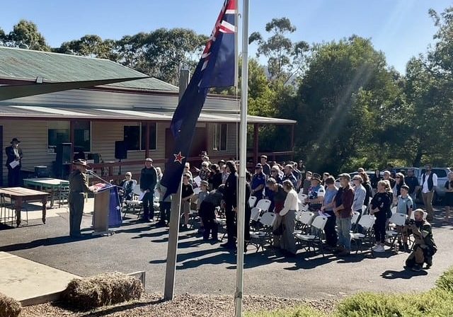 Anzac Day in Flowerdale