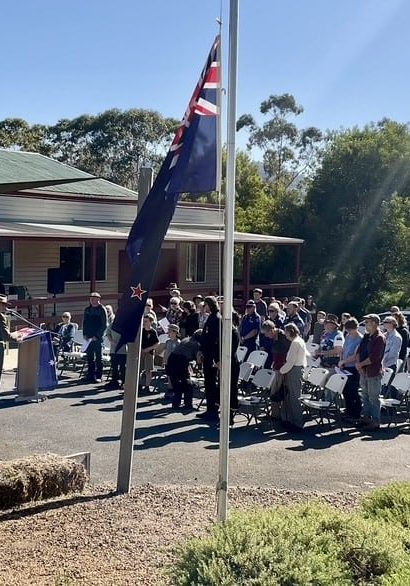 Anzac Day in Flowerdale